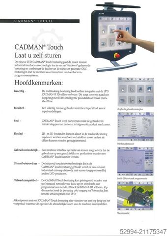 Hydraulische kantpersen LVD PPEB 220 ton x 6100 mm CNC
