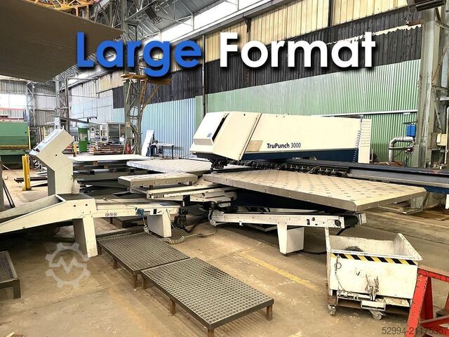 Stans- en stanspers voor dunne metaalplaat Trumpf TruPunch 3000 large format