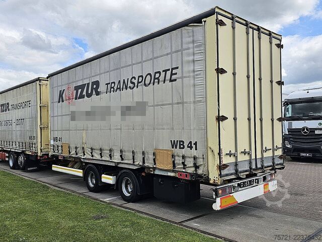 Prelate glisante KRONE ZZ 18 BDF + BOX COMBI