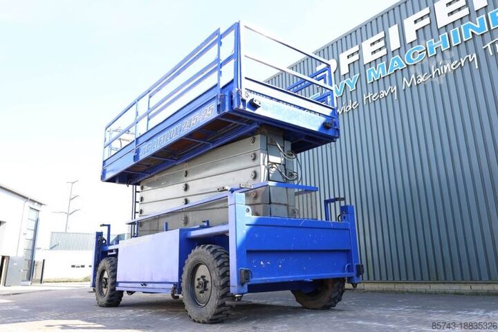 Schaarlift Liftlux SL245-25D 4WD Diesel, 4x4 Drive, 26.5m Working Hei