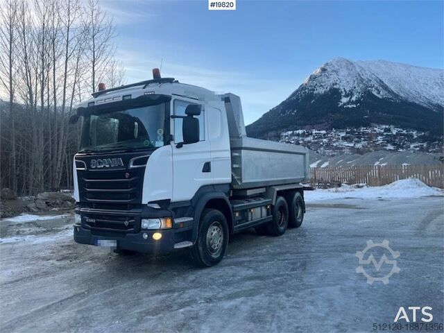 Tipper Scania R580 6x4 Tipper Truck.