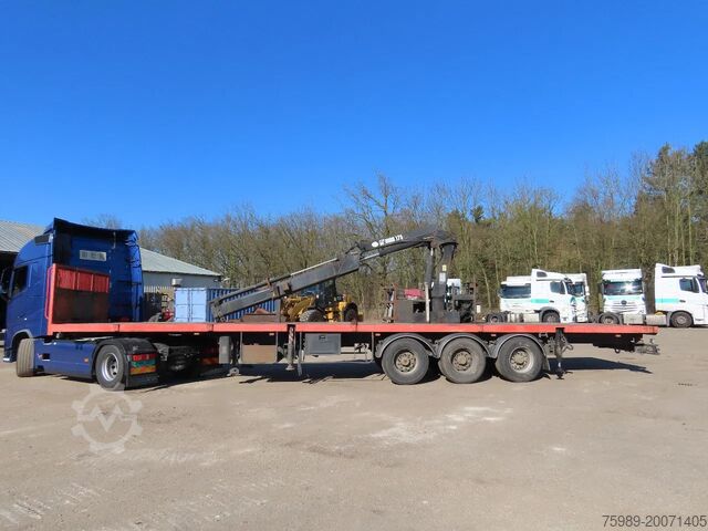 Ladepritsche Kaiser HIAB  175, REMOTE control,  retractable