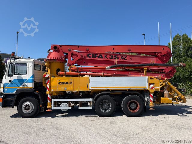 Betonpumpebil MAN 33 362 DF