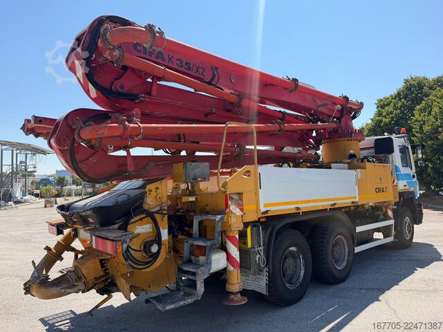 Betonpumpebil MAN 33 362 DF