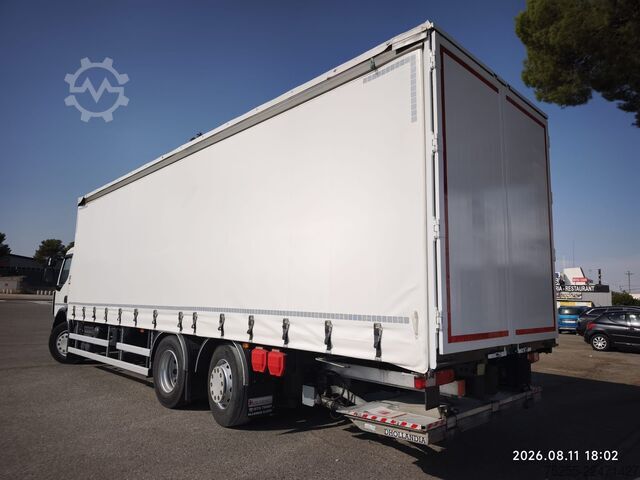 Ladbil med presenning RENAULT 26.320 D WIDE 6X2 EURO 6