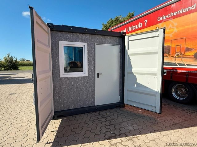 Semi-reboque porta-carroçaria amovível  Kombicontainer Büro / Lager
