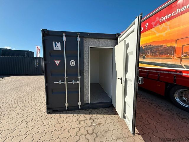 Semi-reboque porta-carroçaria amovível  Kombicontainer Büro / Lager
