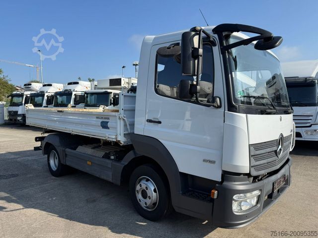 Autoutilitară basculantă MERCEDES-BENZ ATEGO 816 K Kipper MEILLER 3-Seiten*AHK*KLIMA