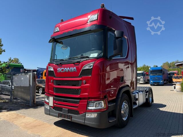 Standard dragbil SCANIA R500 /Retarder/VOLLLUFT/Leder/Navi/EURO6D/Alu