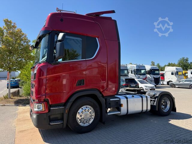 Standard dragbil SCANIA R500 /Retarder/VOLLLUFT/Leder/Navi/EURO6D/Alu