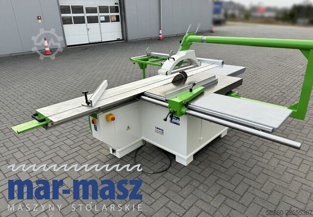 Elővágóval ellátott tolóformátumú körfűrész REMA DMMS-40/340
