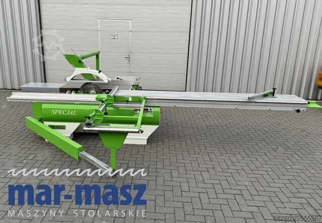 Elővágóval ellátott tolóformátumú körfűrész REMA DMMS-40/340