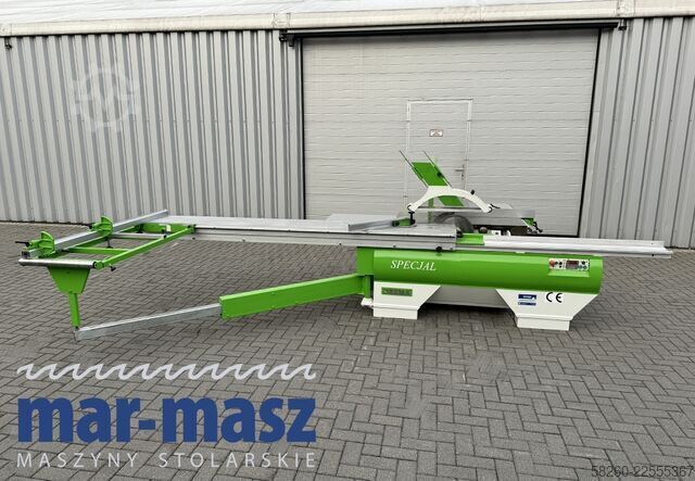 Elővágóval ellátott tolóformátumú körfűrész REMA DMMS-40/340