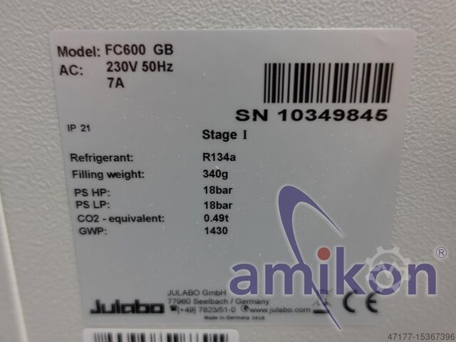 Gekoelde thermostaat Julabo FC 600