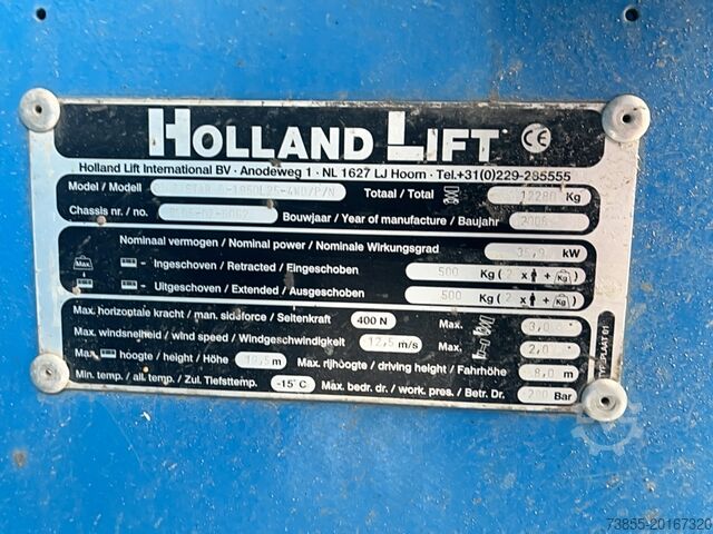 Stół podnośnikowy nożycowy Holland-Lift B195-DL25 (21m)