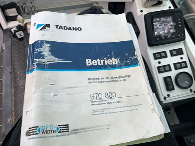 Rups kraan Tadano GTC-800 Mantis
