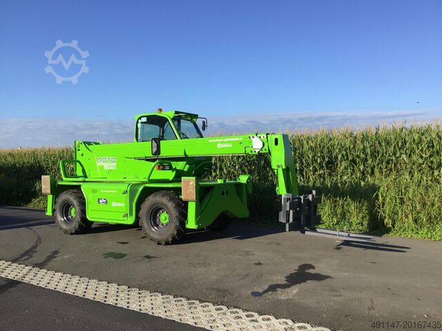 Dönebilen teleskopik forklift Merlo RT38.16