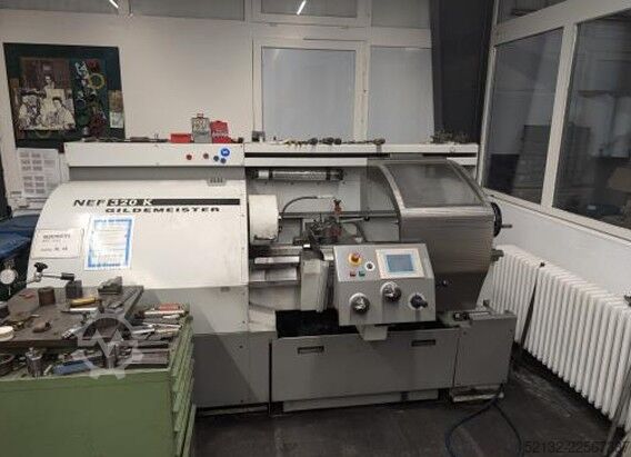 Cyclusgestuurde draaibank Gildemeister NEF 320K
