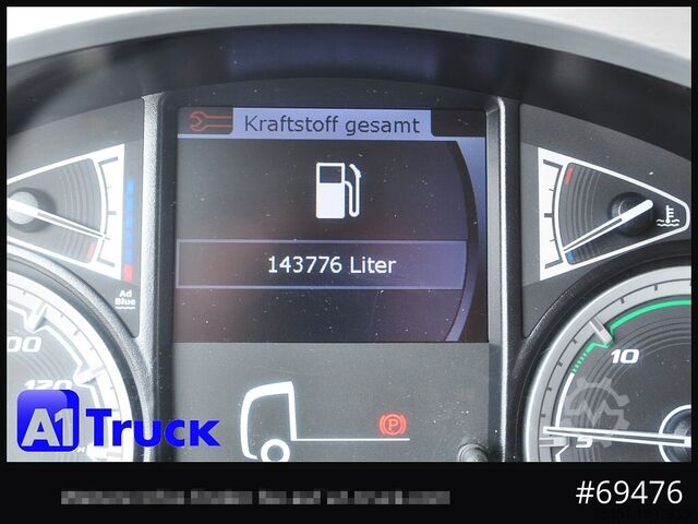 Felépítménycserélő teherautó DAF XF 480 FAN Intarder, Lenkachse,