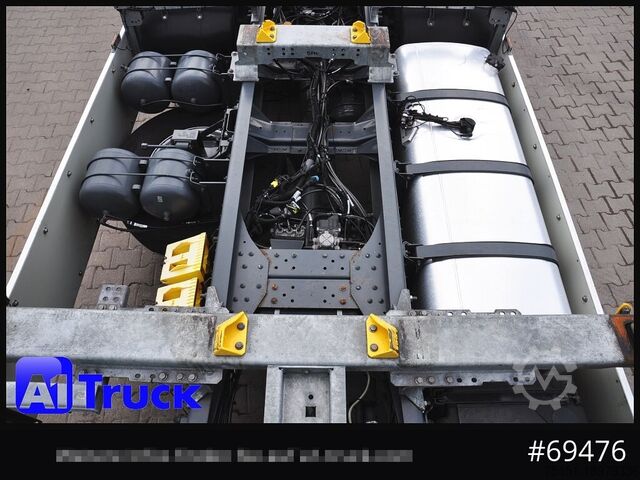 Felépítménycserélő teherautó DAF XF 480 FAN Intarder, Lenkachse,