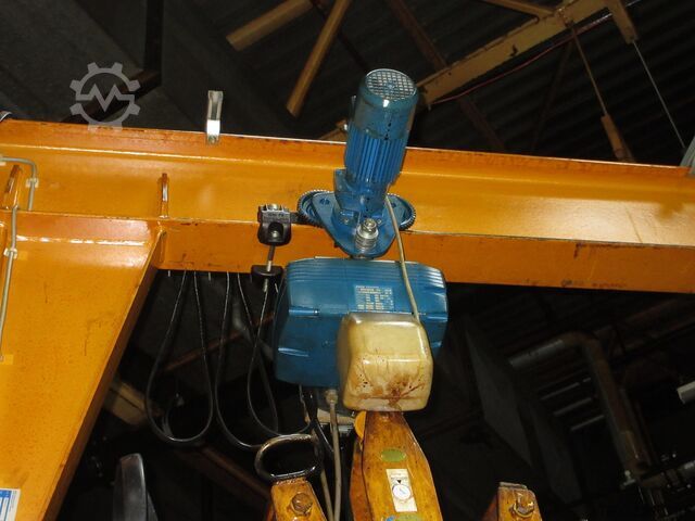 Kranarm ABUS Kran Drehkran Schwenkkran 500KG VS 0,5t 500Kg 3m Abus + GM Kettenzug