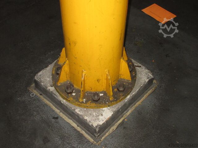Saeulenschwenkkran Drehkran Kettenzug ABUS Kran Drehkran Schwenkkran 500KG VS 0,5t 500Kg 2,5m Abus + GM Kettenzug