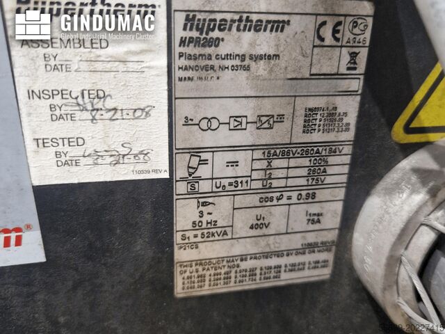 Macchina per il taglio al plasma MicroStep PLS 7501.25PG