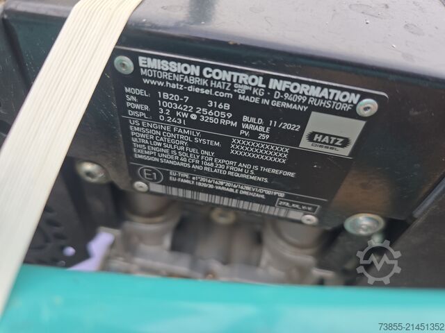 χειροκίνητος συμπιεστής Ammann APF 2050