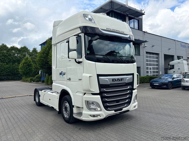 Standaard trekker DAF XF 480 FT SSC, Intarder, Standklima, weiß