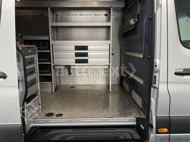 Kastenwagen hoch MERCEDES-BENZ Sprinter 516 CDI *WERKSTATT* 360°+AHK+STANDHEIZU