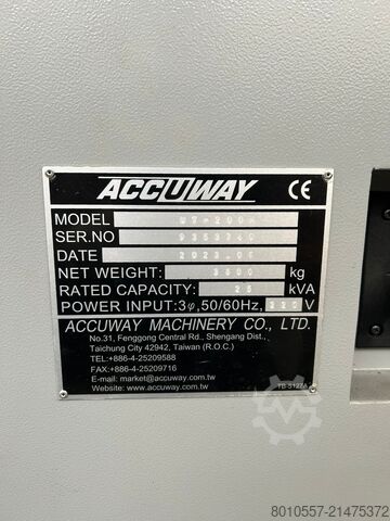 CNC eszterga Accuway Machinery UT200-M