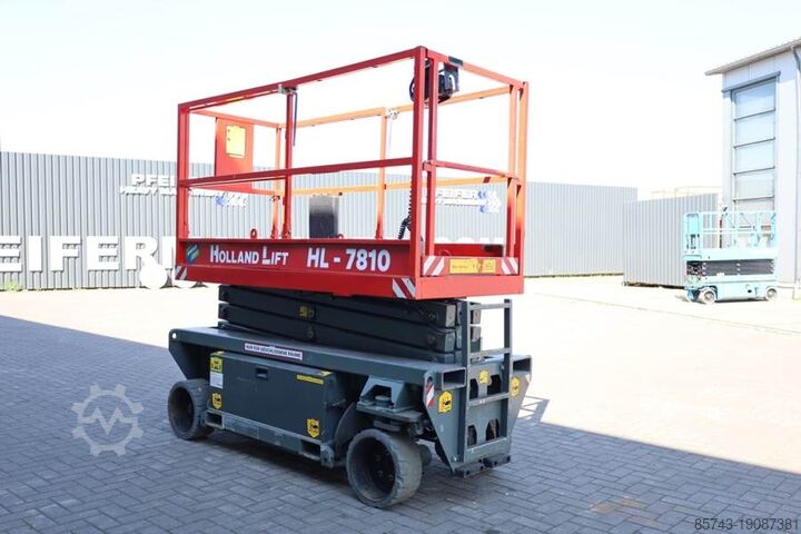 Saxlift Holland Lift Ecostar HL-7810 Electric, 10m Working Height, 450k