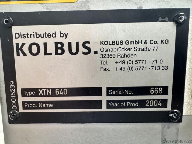 Kolbus XTN 640 (2004) Kolbus XTN 640