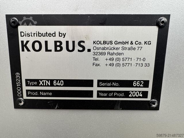Kolbus XTN 640 (2004) Kolbus XTN 640