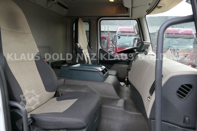 Plattewagen met zeil RENAULT Premium 430 Getränkewagen Lift-/Lenkachse EU5