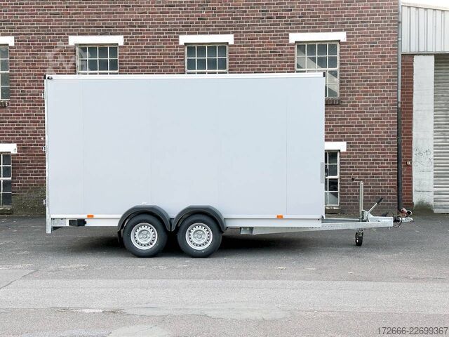 Kofferanhänger Vezeko TK D 35.40 | SILBER 405X204X205CM 3500KG KOFFERANHÄNGER