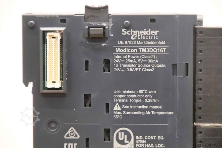 Sterowanie SPS, 6 modułów Schneider Electric Modicon TM3DQ16T TM3AI8 TMAQ4