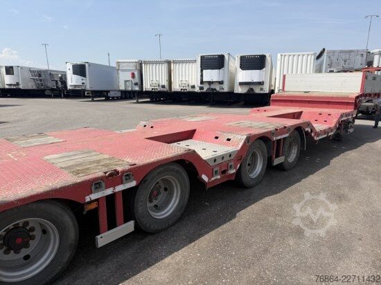 Remorque surbaissée Bodex BODEX , 4-ACHS TIEFLADER, RADMULDEN, LIFTACHSE, NACHLAUFACHSE