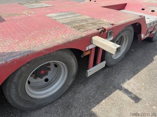 Remorque surbaissée Bodex BODEX , 4-ACHS TIEFLADER, RADMULDEN, LIFTACHSE, NACHLAUFACHSE