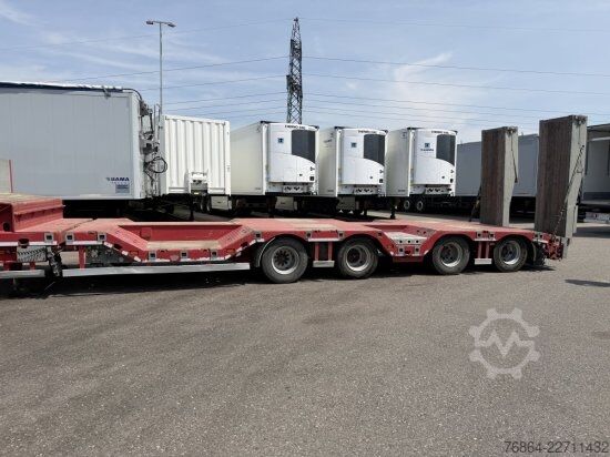 Remorque surbaissée Bodex BODEX , 4-ACHS TIEFLADER, RADMULDEN, LIFTACHSE, NACHLAUFACHSE