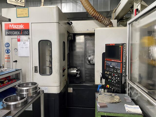 CNC-svarvning-fräsning Mazak INTEGREX i-150