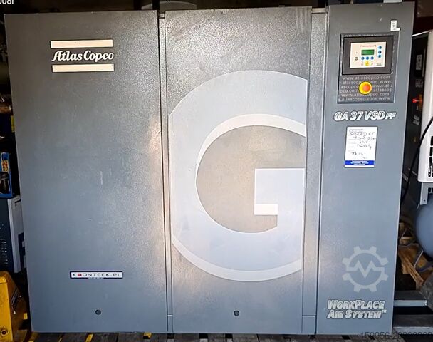 Skruekompressor Atlas Copco GA37-VSD-FF