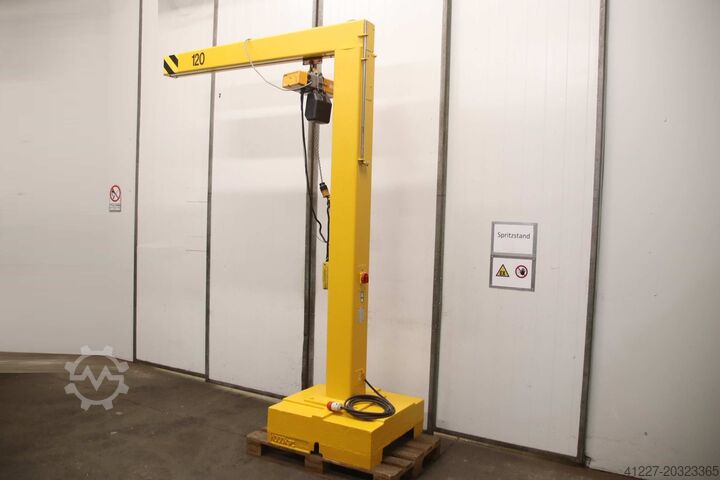 Säulenschwenkkran transportabel Ausleger 1,80 m/120 kg VEB KHZ 250