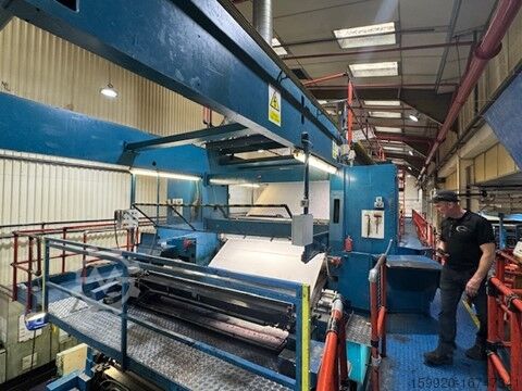 Breitbahn-Vordruckmaschine 2500mm Cobden Chadwick Linerflex