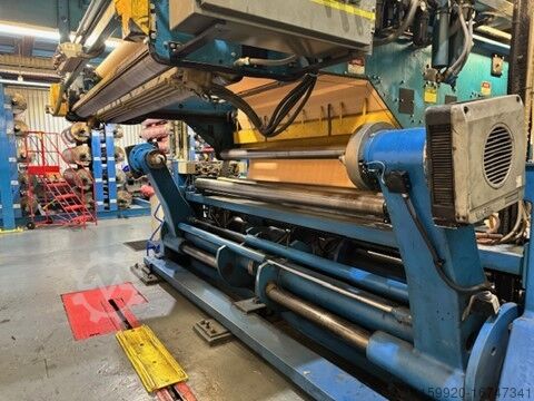 Breitbahn-Vordruckmaschine 2500mm Cobden Chadwick Linerflex