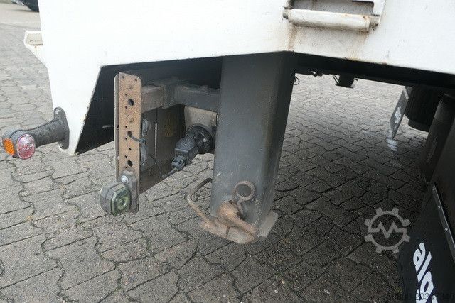 Lågbyggd trailer MEUSBURGER MPJ 3, Rampen, Luft-Lift, Bordwände, Container