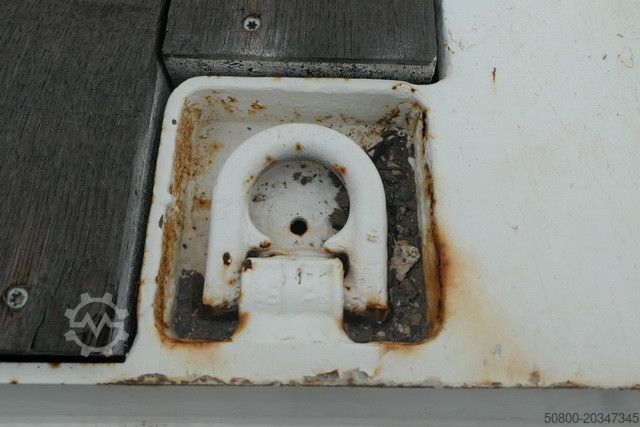 Öppen släpvagn MEUSBURGER MPJ 3, Rampen, Luft-Lift, Bordwände, Container