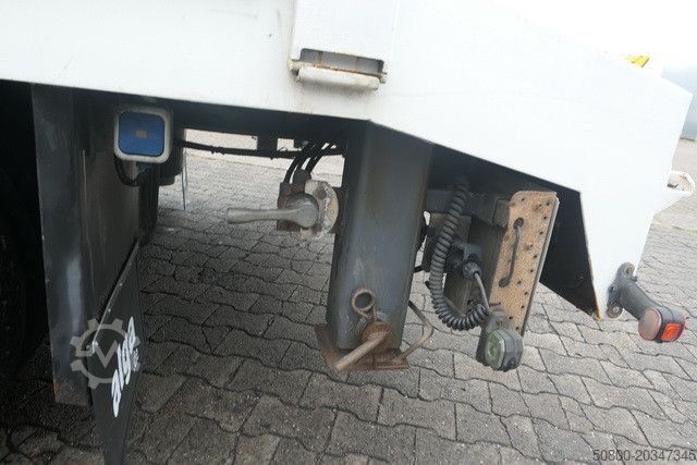 Öppen släpvagn MEUSBURGER MPJ 3, Rampen, Luft-Lift, Bordwände, Container