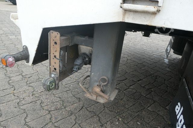 Släpvagn med arbetsplattform MEUSBURGER MPJ 3, Rampen, Luft-Lift, Bordwände, Container