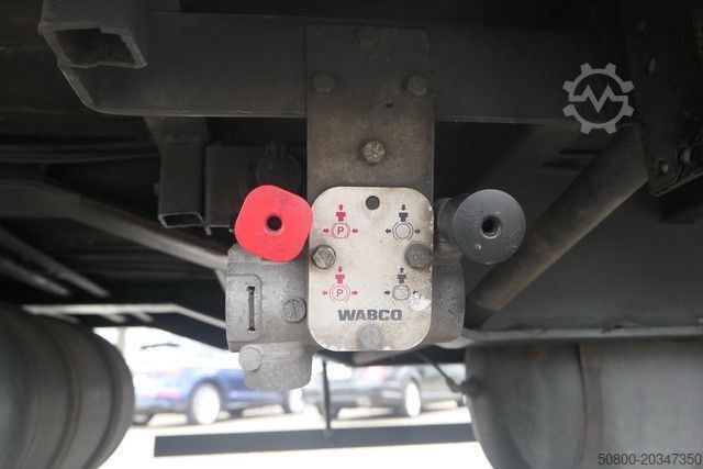 Släpvagn med arbetsplattform MEUSBURGER MPJ 3, Rampen, Luft-Lift, Bordwände, Container